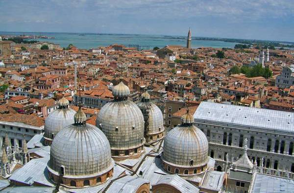 View from Campanile, Venice Self Guided Tour, Italy