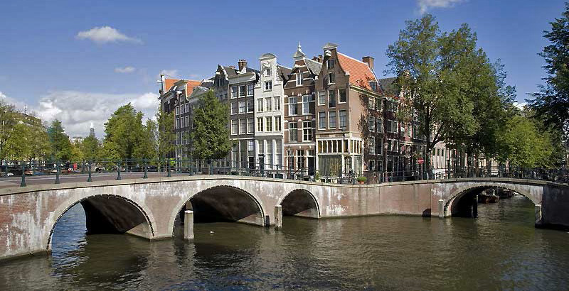 Amsterdam Canal Intersection, Visit Amsterdam