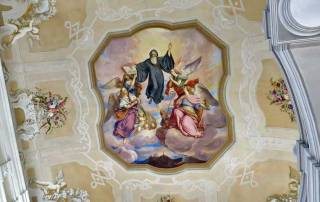 Ceiling Fresco, Melk Abbey, Visit Melk