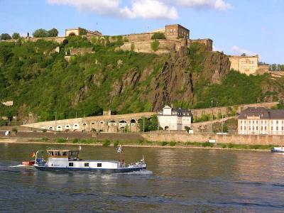Ehrenbreitstein Fortress, Rhine River, Visit Koblenz