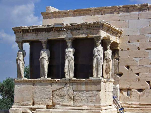 Erechtheion beside the Parthenon, Visit Athens