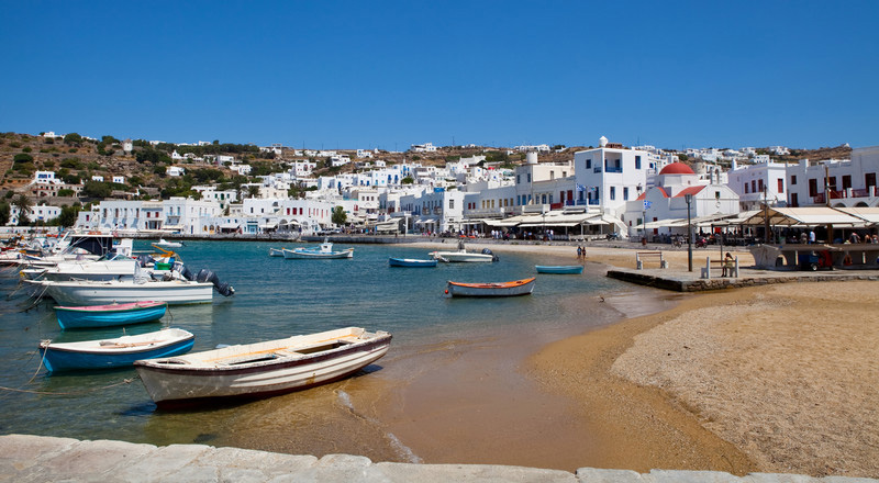 Fishing Boats, Old Harbor, Chora, Visit Mykonos