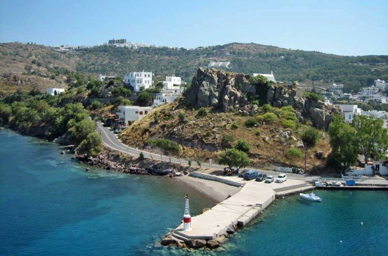 Harbor Entrance, Patmos Visit