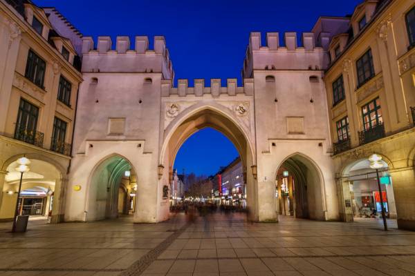 Karlstor Medieval Old Town Gate, Visit Munich