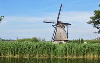 Kinderdijk Windmill, Rhine River Cruise