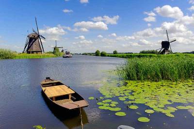 Kinderdijk Windmills near Rotterdam, Rhine River Cruise