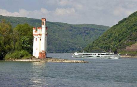 Mouse Tower, Rhine River, Romantic Rhine