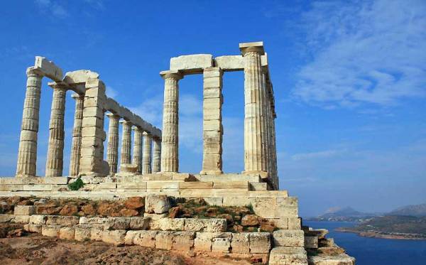 Temple of Poseidon near Athens