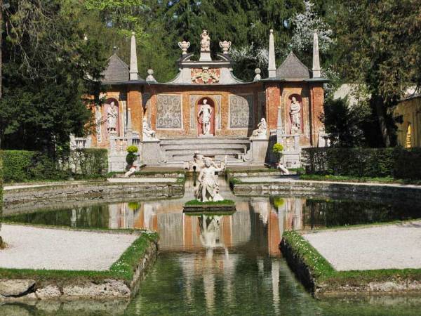 Trick Fountains, Hellbrunn Palace, Visit Salzburg