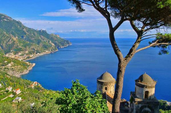 View from Villa Rufolo, Ravello, Visit Amalfi Coast
