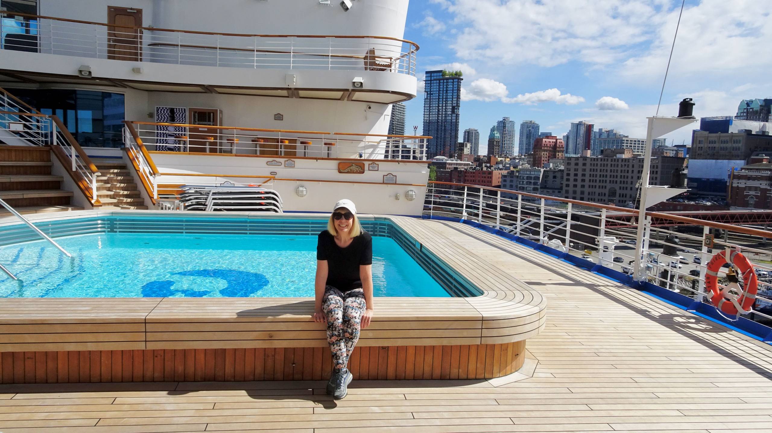 Star Princess Pool, Alaska Cruise, Vancouver