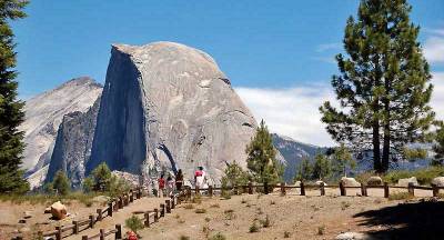 Half Dome from Glacier Point, Visit Yosemite