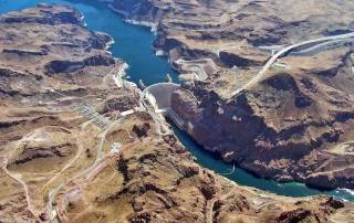 Hoover Dam, Lake Mead, North Rim Flight