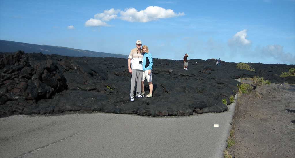 Lava Road Block, Chain of Craters, Big Island Tour