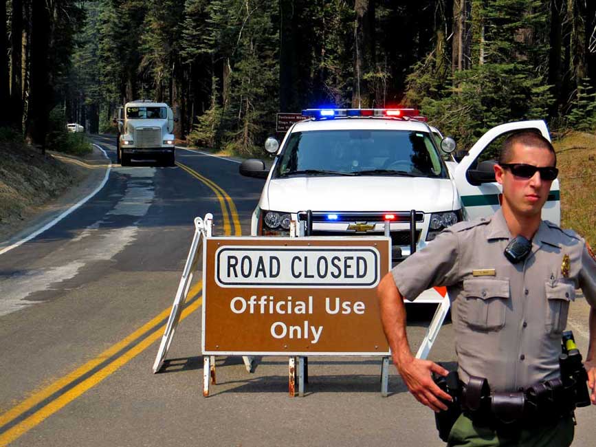 Tioga Pass Closed, Yosemite Rim Fire Visit