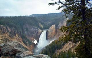 Upper Falls, North Rim, Yellowstone Visit