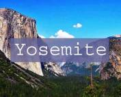 Yosemite Title Page