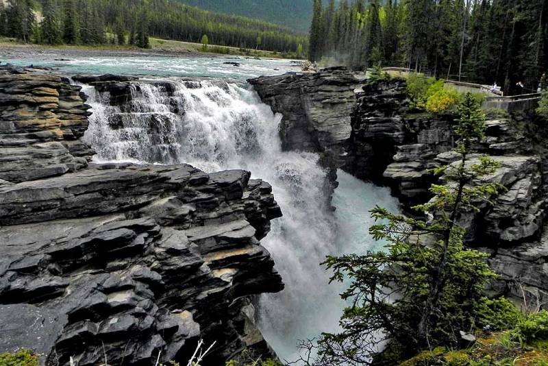 Athabasca Falls, Visit Jasper National Park
