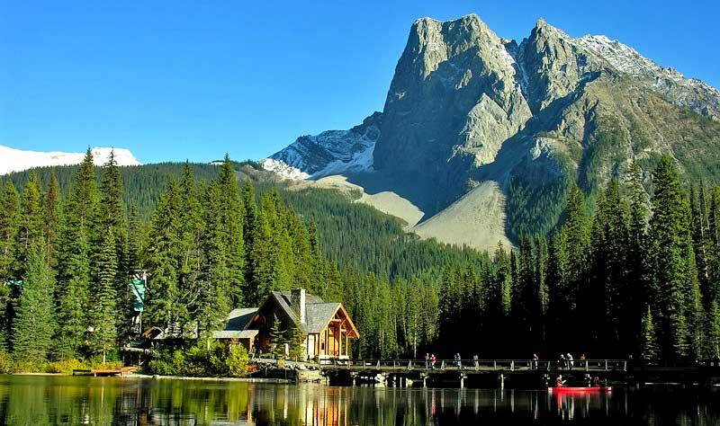 Mount Burgess, Emerald Lake Lodge, Visit Yoho National Park