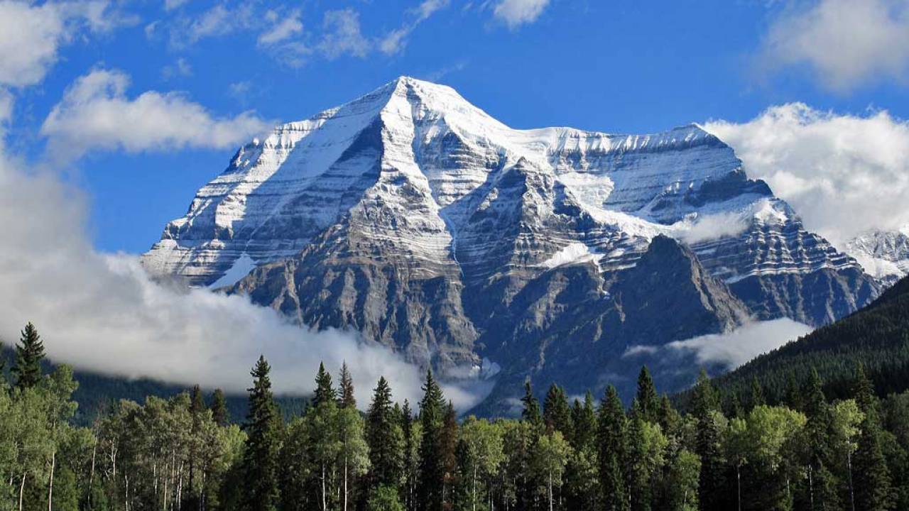 hiking mt robson
