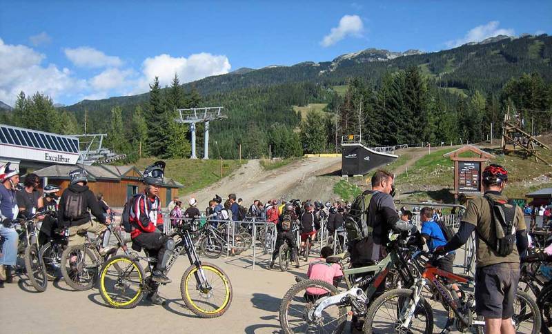 Summer Mountain Biking Gondola, Whistler Summer Visit