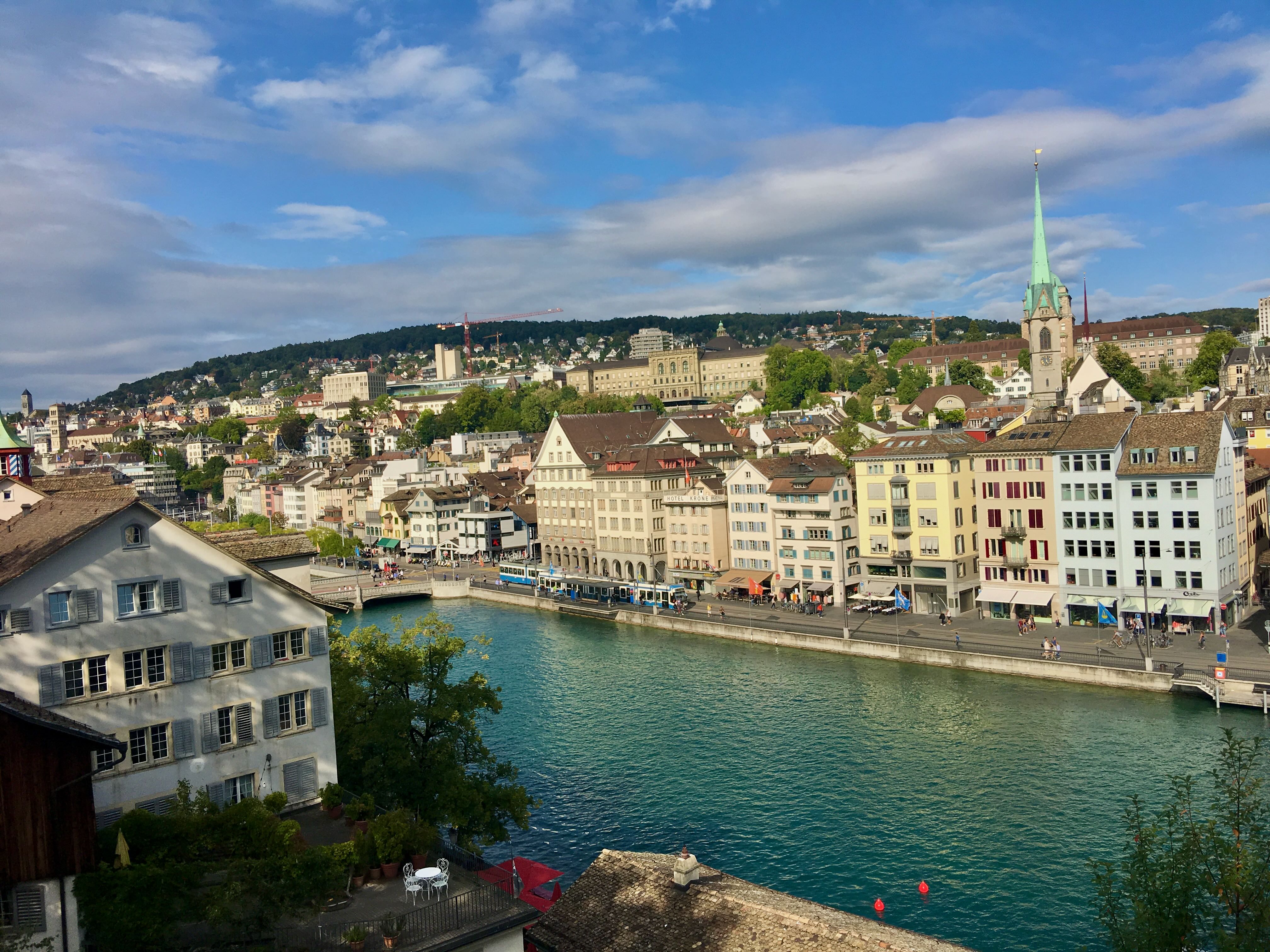 Limmat River, Zurich Old Town