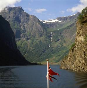 Naeroyfjord Fjord near Flam