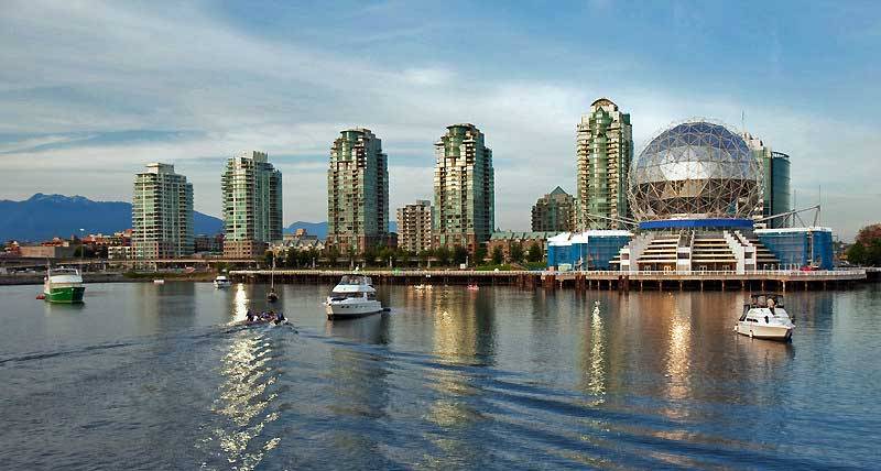 Science World, False Creek, Visit Vancouver, BC