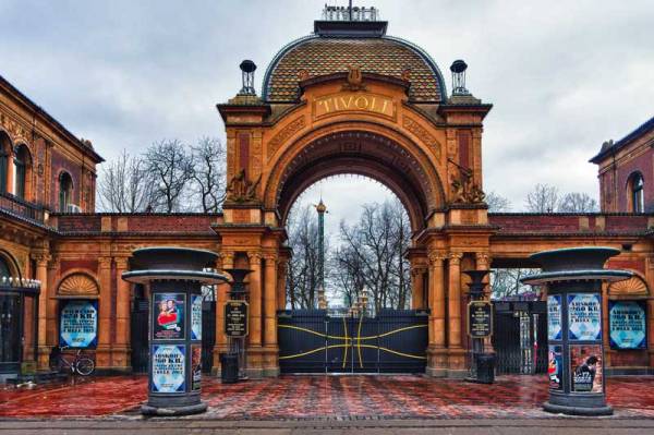 Tivoli Gardens Entrance, Copenhagen