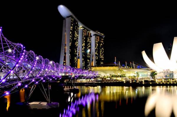 Double Helix Bridge, Visit Singapore