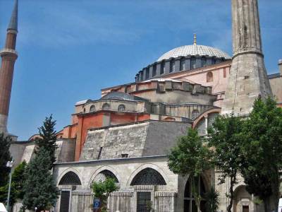 Exterior of Hagia Sophia, Visit Istanbul