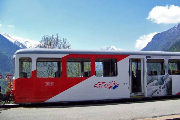 Mont Blanc Cog Wheel Train, Using Eurail Pass