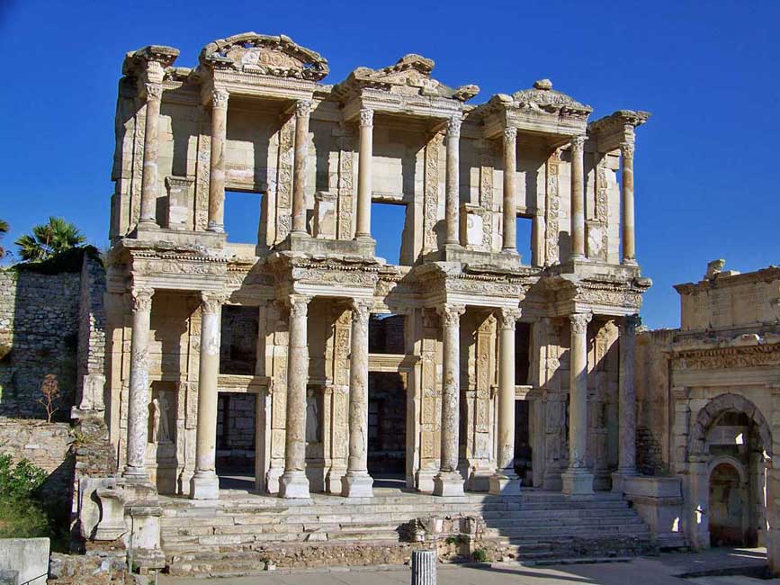 No Tourists, Library of Celsus, Ephesus Shore Excursion