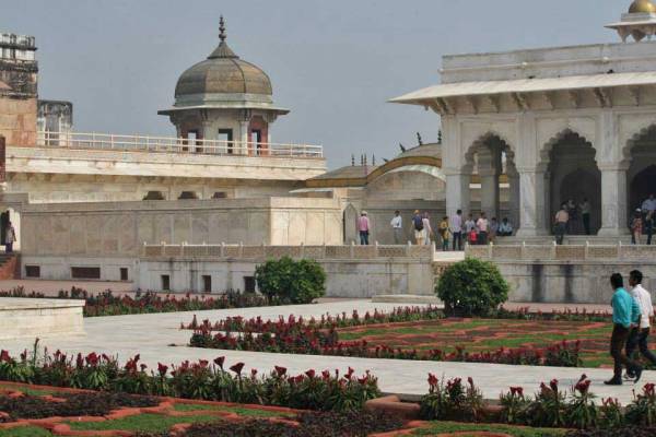 Agra Fort Interior, Visit Agra