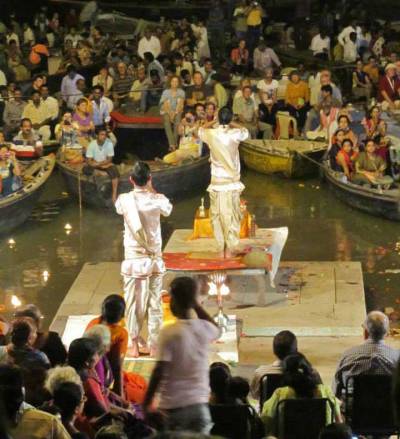 Puja Ceremony, Ganges River, Visit Varanasi