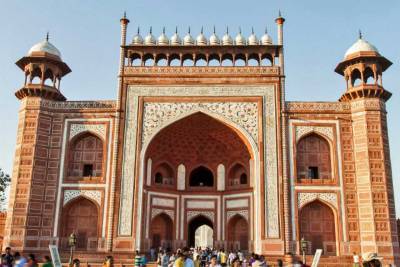 Taj Mahal Entrance, Visit Agra