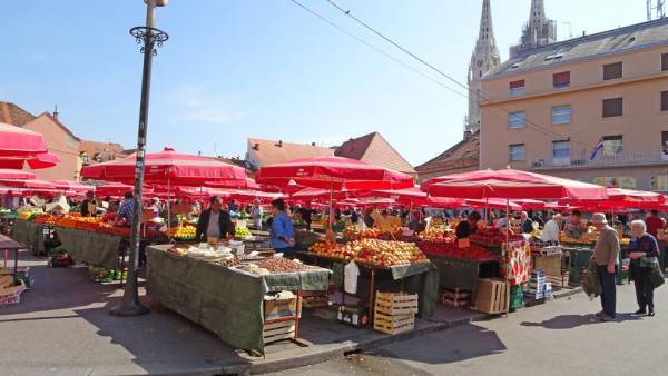 Dolac Market, Zagreb