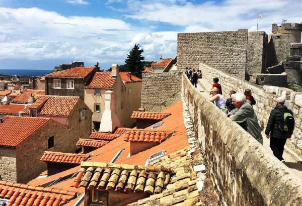 Walking Dubrovnik City Walls