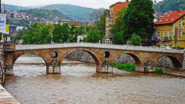 Latin Bridge, Start of World War I, Sarajevo, Touring Bosnia & Herzegovina
