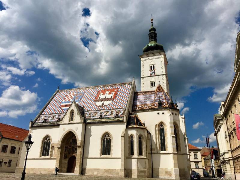 St Mark's Church, Upper Town, Zagreb