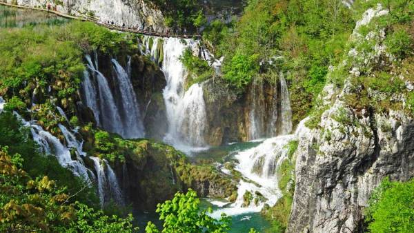 Veliki Waterfall Trail, Plitvice Lakes, Croatia