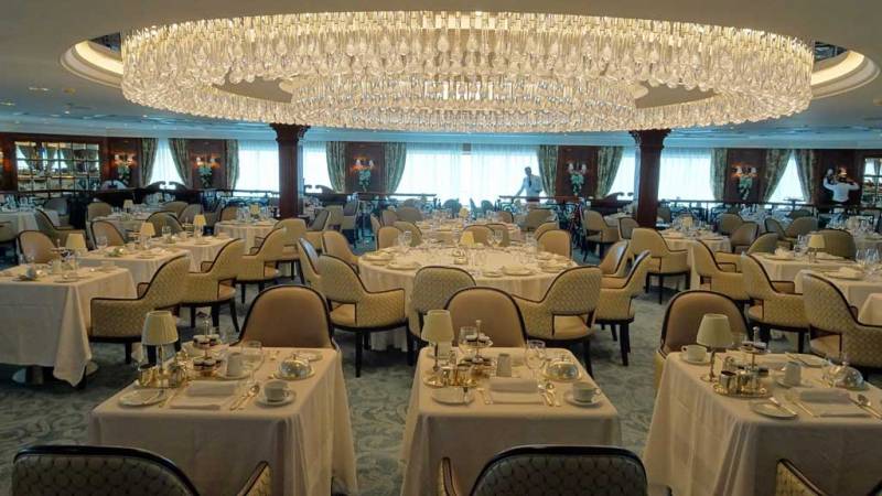 Grand Dining Room, Oceania Regatta Review