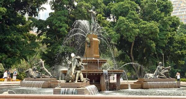 Archibald Fountain, Hyde Park, Sydney Visit