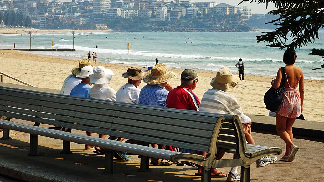 Manly Beach Seniors, Sydney Visit