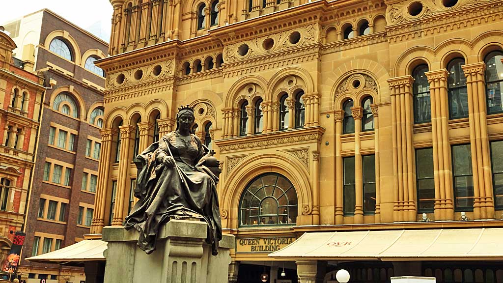 Queen Victoria Building, Sydney Visit