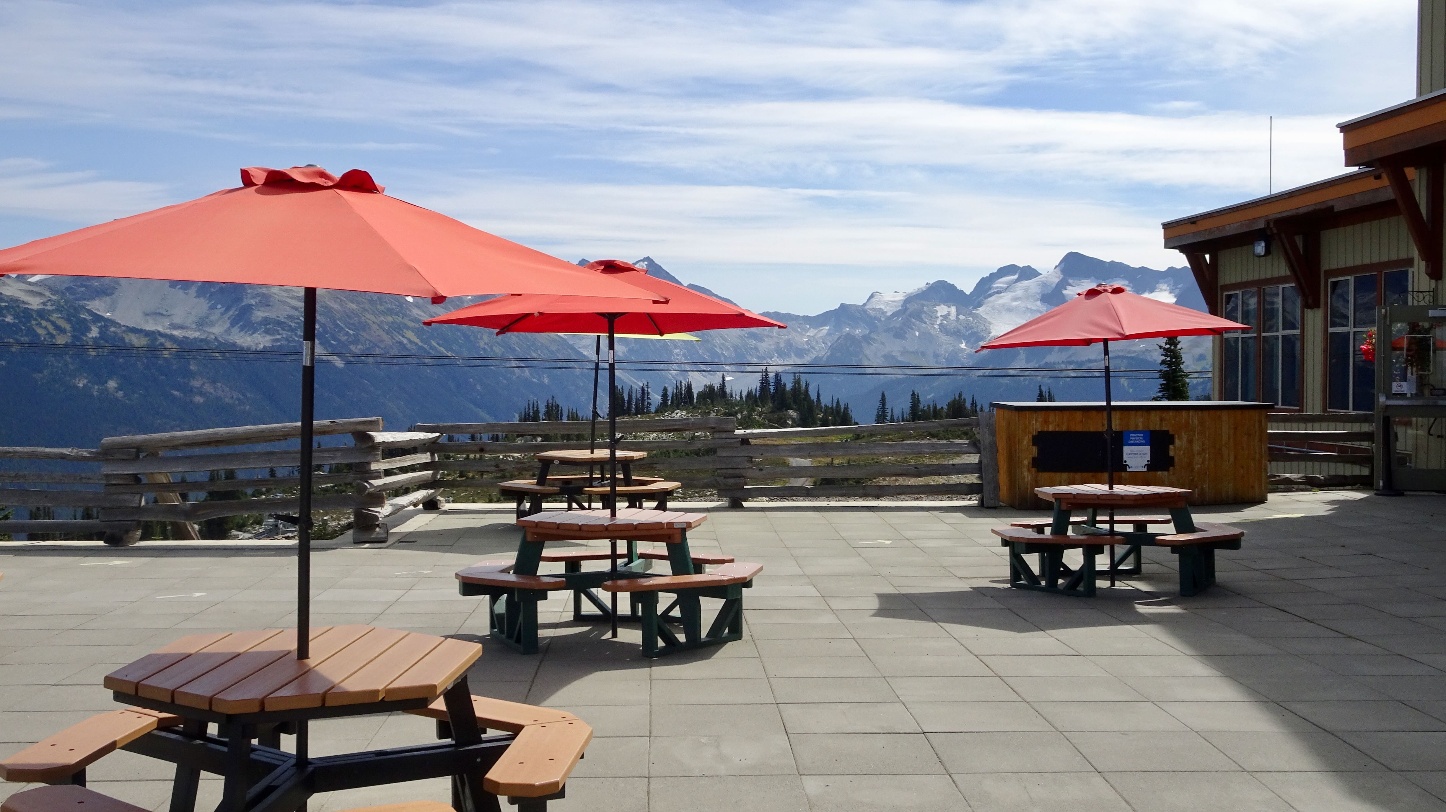 Roundhouse Lodge Deck, Whistler