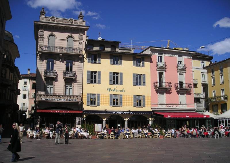 Piazza della Riforma, Lugano, Ticino