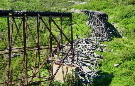 Chilkat Trail Abandoned Trestle