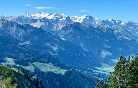Alps from Stanserhorn