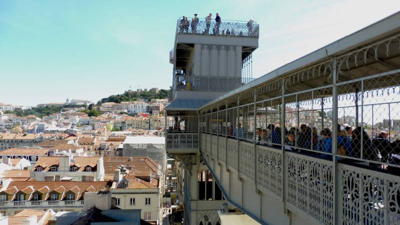 Santa Justa Elevator, Lisbon